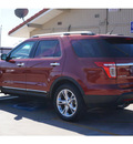 ford explorer 2014 orange suv limited 6 cylinders automatic 79110