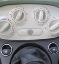 fiat 500 2014 lt  green hatchback pop 4 cylinders 5 speed manual 76108