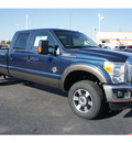 ford f 350 super duty 2015 blue lariat 8 cylinders automatic 78861