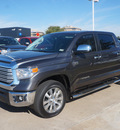 toyota tundra 2014 gray limited gasoline 8 cylinders 2 wheel drive automatic 76053