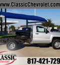 chevrolet silverado 3500hd cc 2015 silver ice metallic work truck 8 cylinders automatic 76051